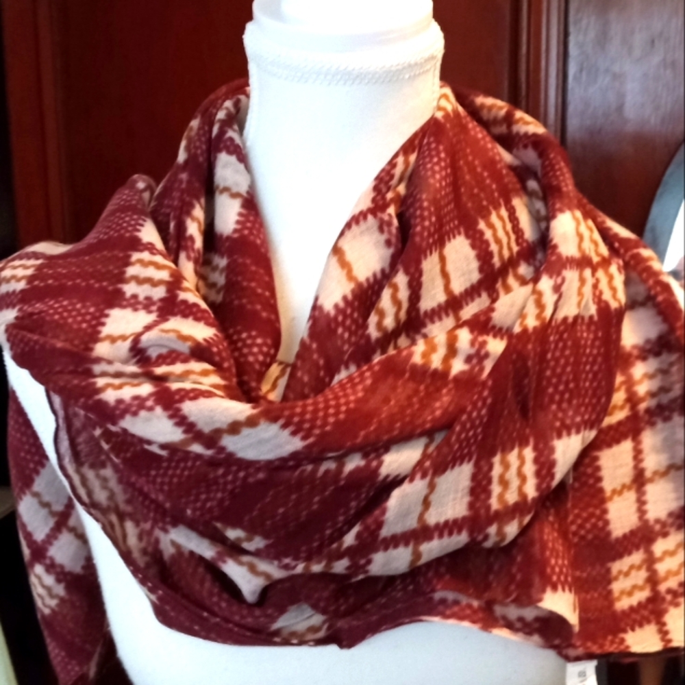 Nwt Red Scarf